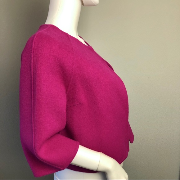 Victor Alfaro Cape Sweater Size 8 Pink - Picture 2 of 7
